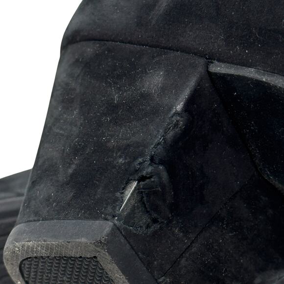 Arche Musaca Suede Ankle Boot SZ 41.5 Women's Black Zip Kitten Heel Comfort FLAW - Picture 11 of 14